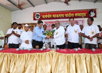 Karmaveer Bhaurao Patil's birth anniversary at Palshet