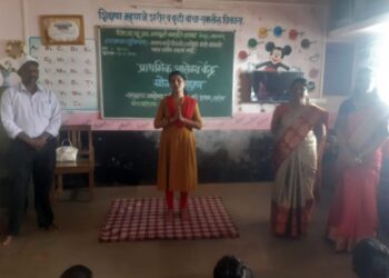 Yoga Training at Veldur Navanagar School