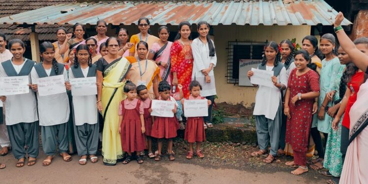 Hemoglobin screening camp at Khodde