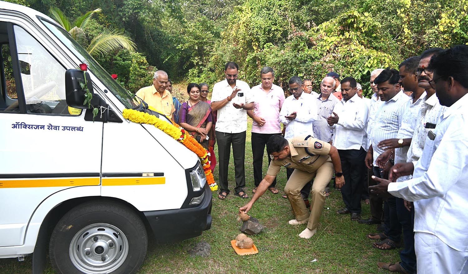 Inauguration of Refurbished Ambulance