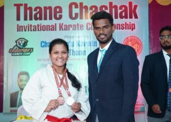 Shruti Pagde success in karate competition