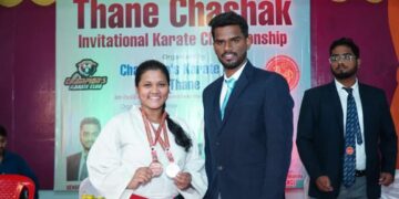 Shruti Pagde success in karate competition