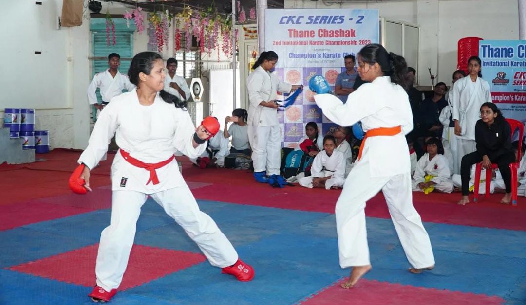 Shruti Pagde success in karate competition