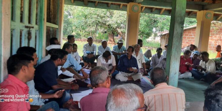 Unanimous resolution in Umrath Gram Sabha