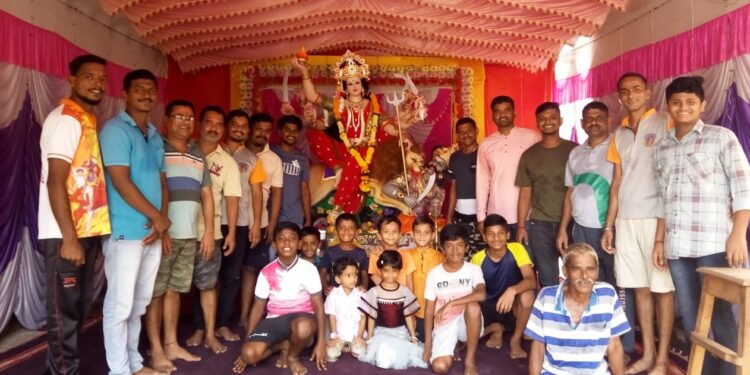 Navaratrautsavas begins at Aabloli