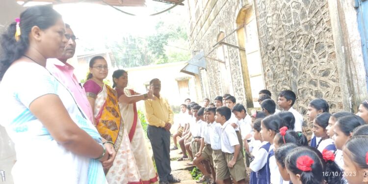 "Hand Wash" Day at Guhagar High School