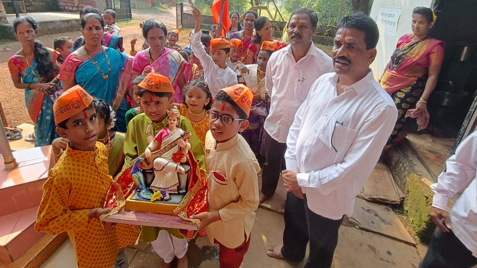 Sharda Utsav held at Khodde School