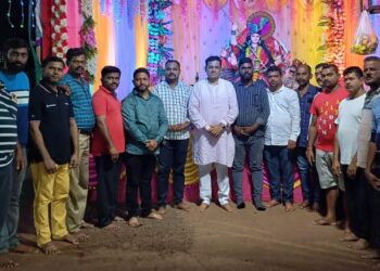 Village visit of Pramod Gandhi