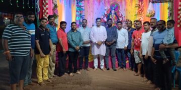 Village visit of Pramod Gandhi