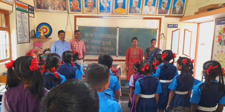 Tribute to Baba Maharaj in Khodde School