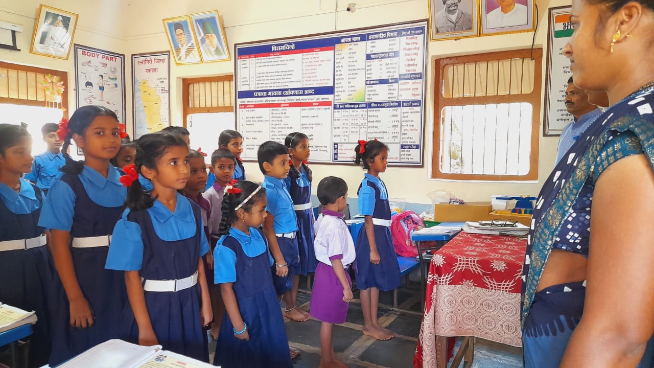 Tribute to Baba Maharaj in Khodde School