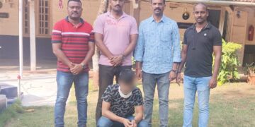 The man who stole in the train was arrested