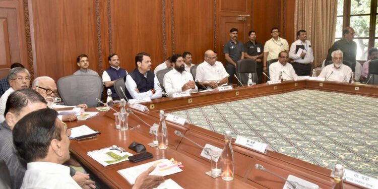 Resolution in All Party Meeting on Maratha Reservation