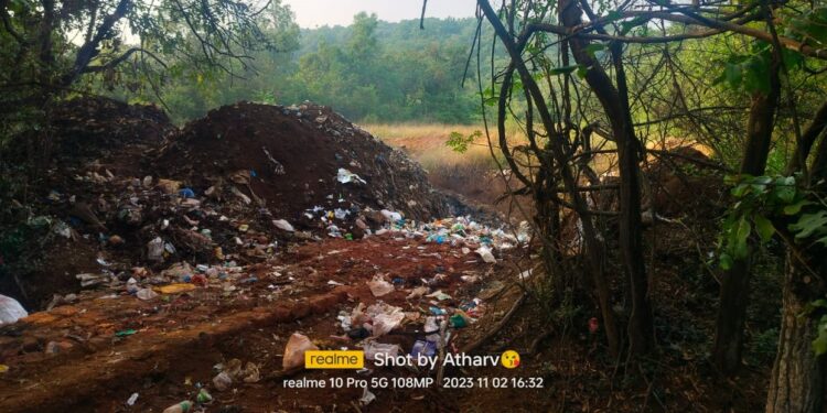 Health hazard due to Patpanhale dumping ground