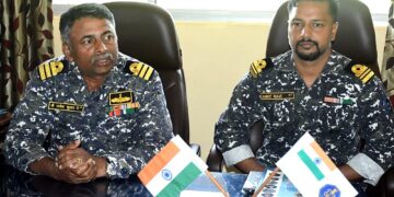 एनसीसीची समुद्रात नौकाभ्रमण शौर्य मोहीम