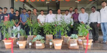 A unique experiment of organic vegetable sales by students