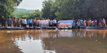 Dams constructed at Pangari Welamb