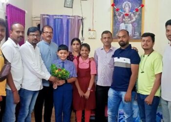 Soham felicitated by Photographers Association