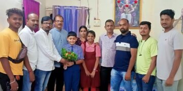 Soham felicitated by Photographers Association