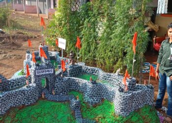 Replica of Pratapgad fort built by Rudra