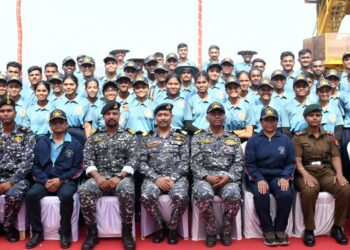 NCC sailing expedition at sea