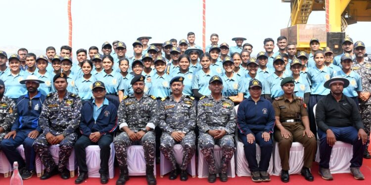 NCC sailing expedition at sea