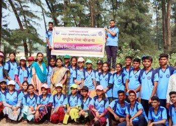 Cleanliness done by NSS students