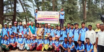 Cleanliness done by NSS students