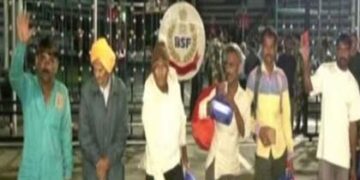 Rescue of Indian fishermen from Pakistan