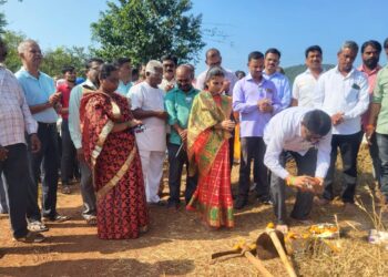 Bhoomipujan of Pawar Sakhari Bengalwadi Road