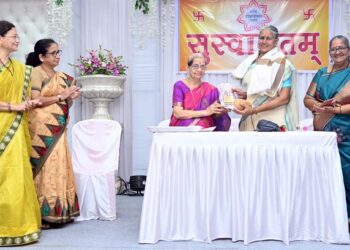 Glory to Veena Lele who served the society