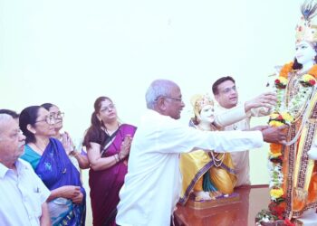 Competition prize distribution by Geeta Mandal