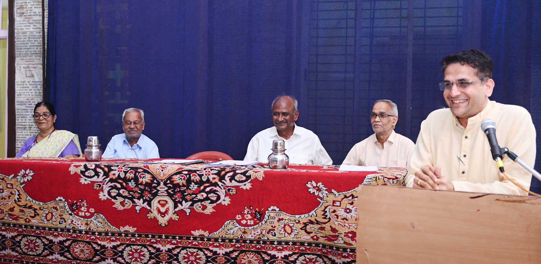 Competition prize distribution by Geeta Mandal