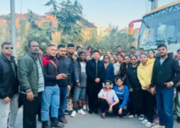 Rescue of stranded tourists in Nepal