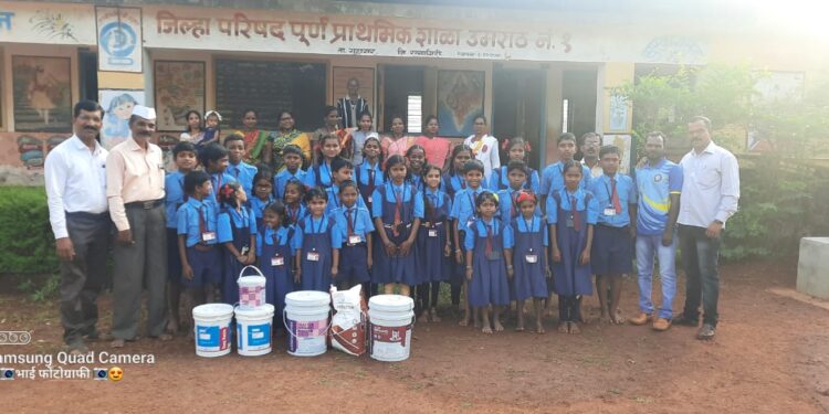 "Rang De Majhi School" activity across Maharashtra