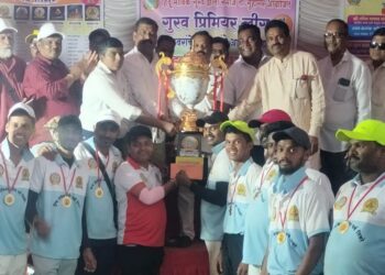 Cricket Tournament organized by Gurav Samaj