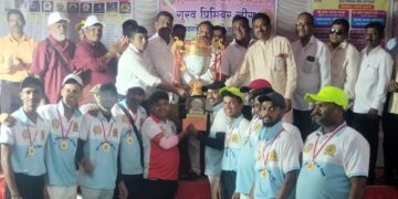 Cricket Tournament organized by Gurav Samaj