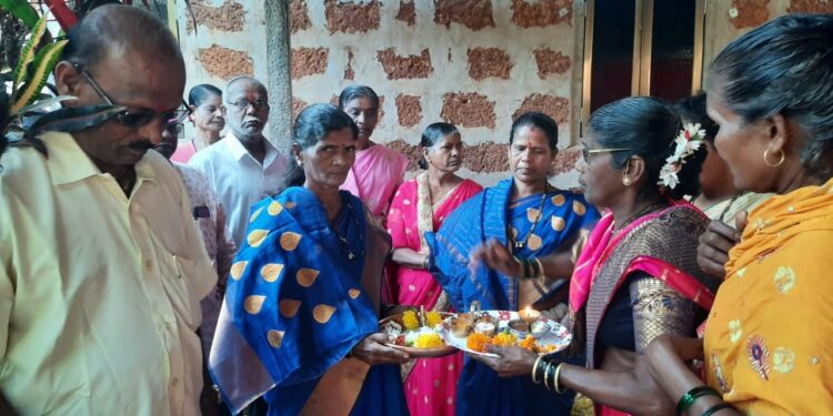 Installation of Ramamurthy at Aregav