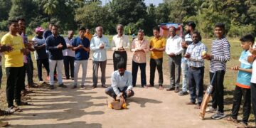 Inauguration of Tribute Cup Cricket Tournament