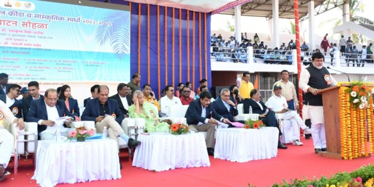 Inauguration of Sports Tournament by Revenue Minister