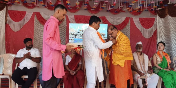 Sri Ram's inauguration ceremony at Aare