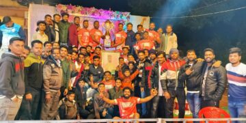 Friend Circle Winner in Kabaddi Tournament at Adur