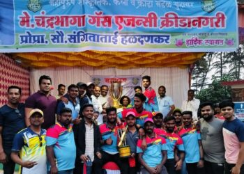 Cricket tournament organized by Mahapurush
