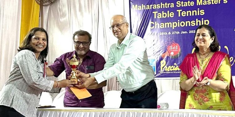 SAS Sports Table Tennis Tournament Prize Distribution