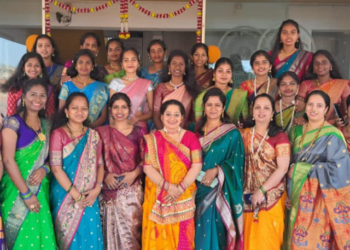 Traditional Dress Day at velneshwar College