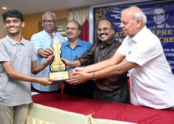 Winner of Yash Gogate Chess Tournament