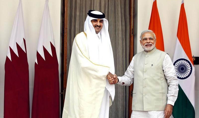 Eight Indians freed from Qatar Jail