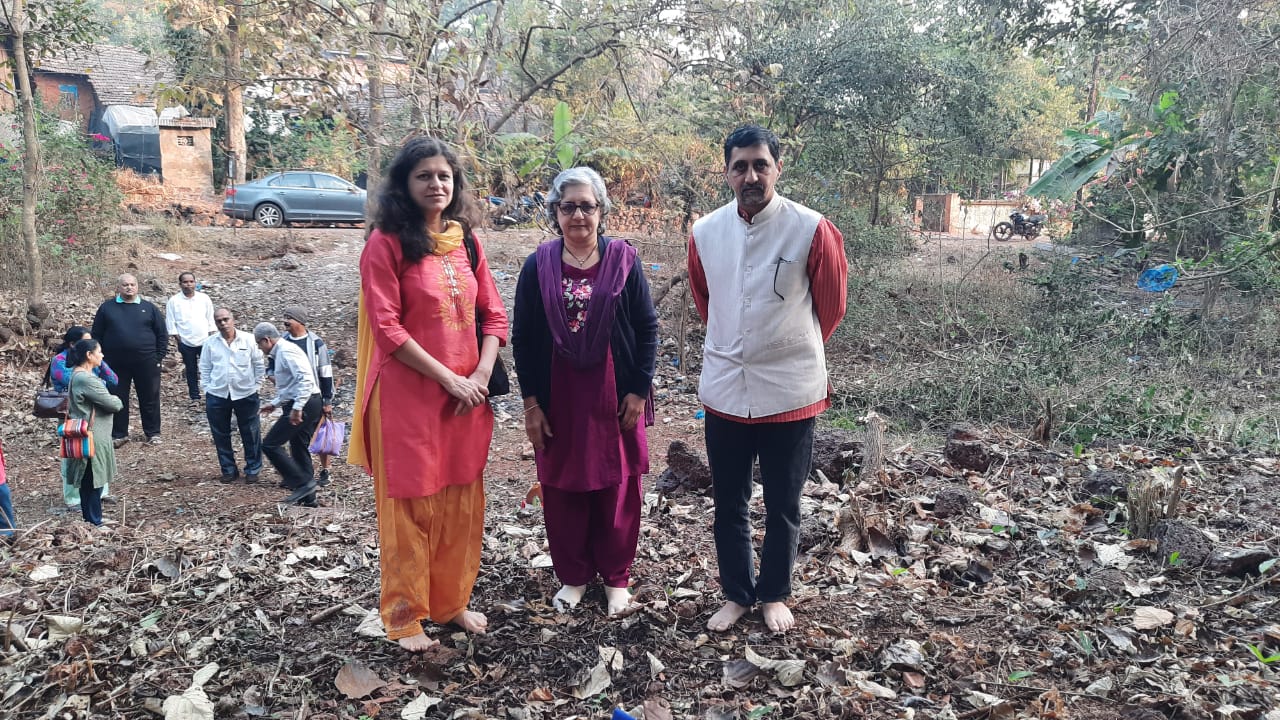 The Peshwa family visited Anandibai's village
