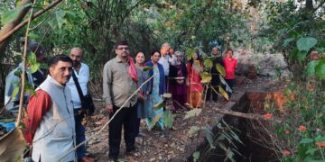 The Peshwa family visited Anandibai's village