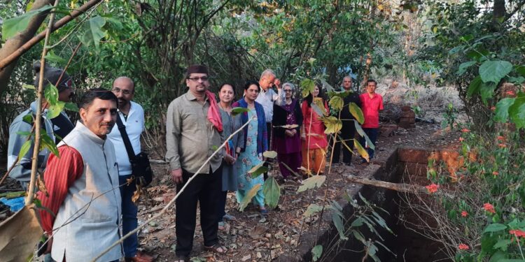 The Peshwa family visited Anandibai's village